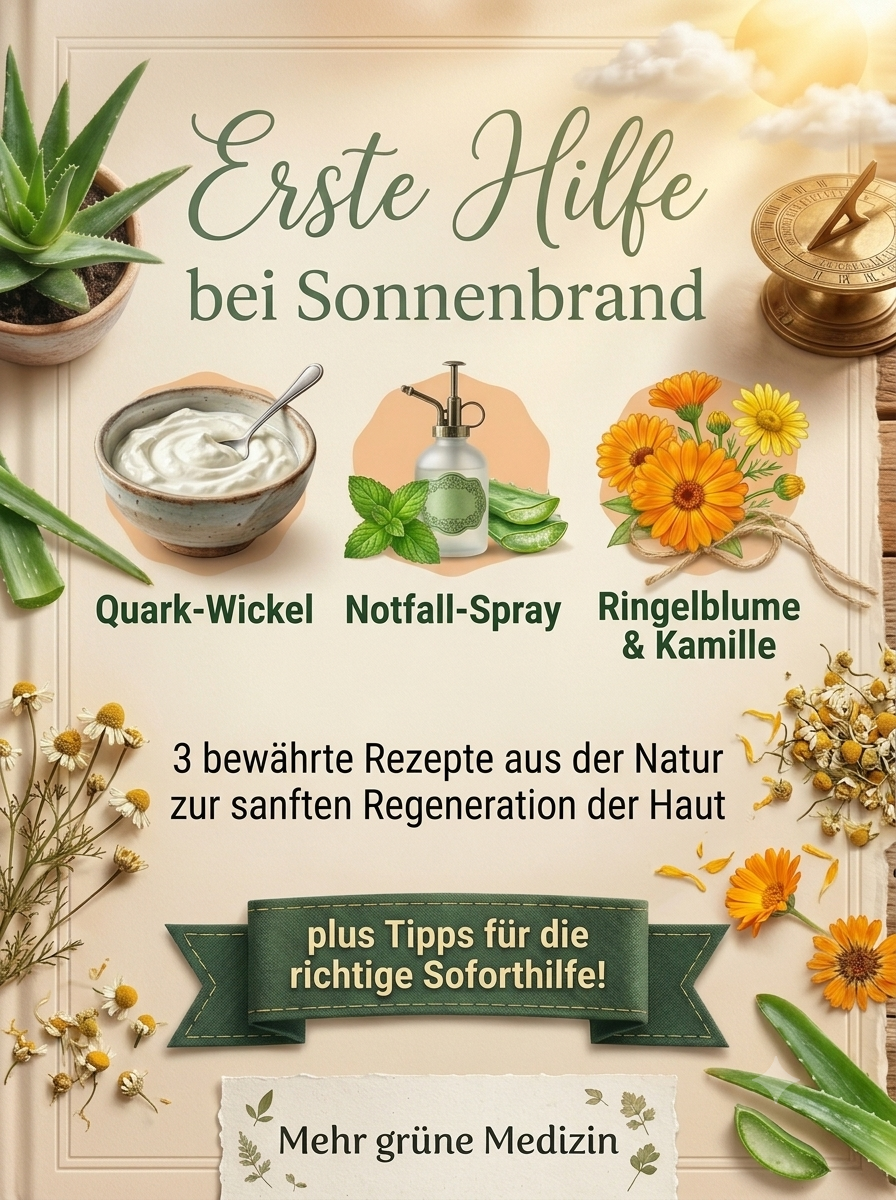 Erste Hilfe bei Sonnenbrand